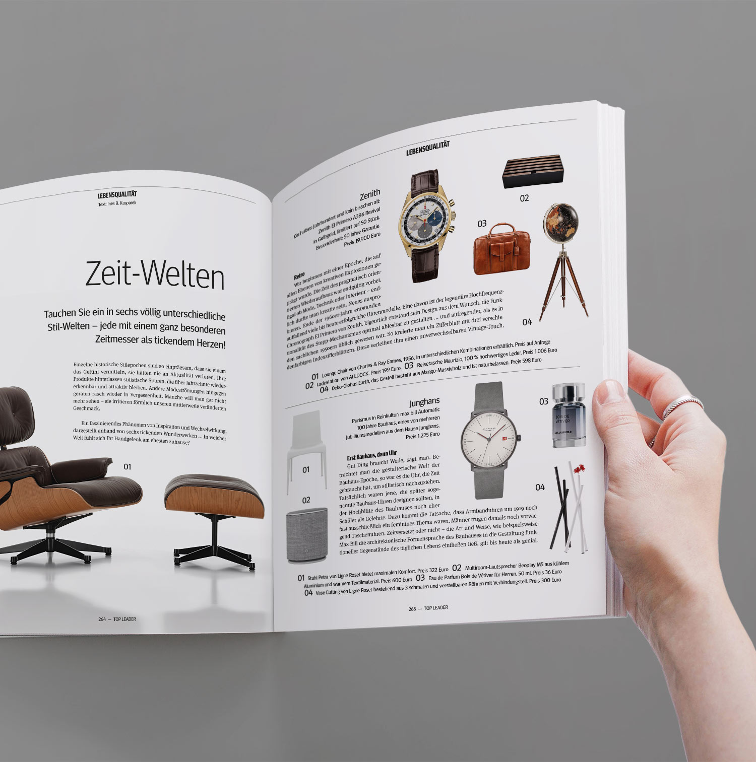 Top Leader Jahrbuch - Design und Layout